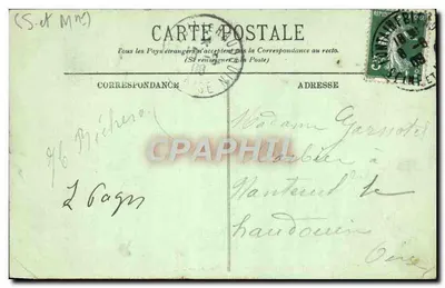 Fontainebleau — A Floresta — O Calvário — LL — Verso
