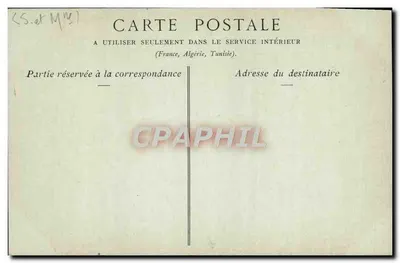 Woud van Fontainebleau — Kruispunt van het Calvaire — Collections ND. Phot. — Achterkant