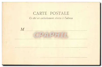 Palácio — Escada do cavalo de ferro — 1 — B.F., Paris — Verso