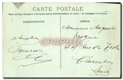 Fontainebleau — Grande Rue — LL. n°100 — Rewers