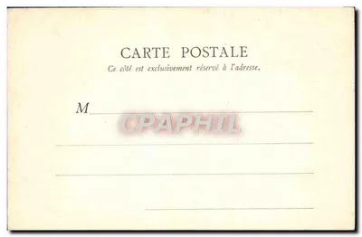 Th. Rousseau & Millet — Fontainebleau — B.F. Paris — Verso