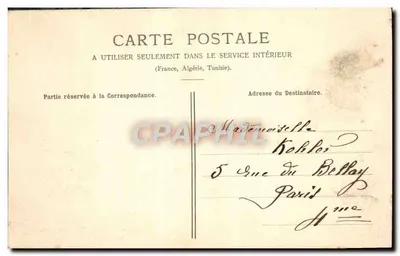 Grotte de Gannelon — Forest of Fontainebleau — Unidentified Publisher, No. 415 — Back