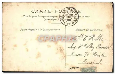 Forêt de Fontainebleau — Hermitage de Franchard — éditeur A. Vitelet — Reverso