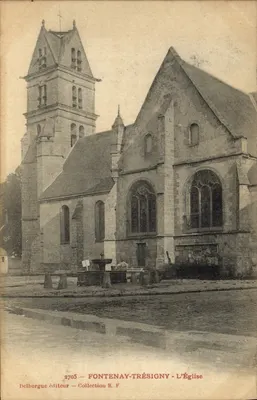 Fontenay-Trésigny — A Igreja — Editor Delbergue, n°2705