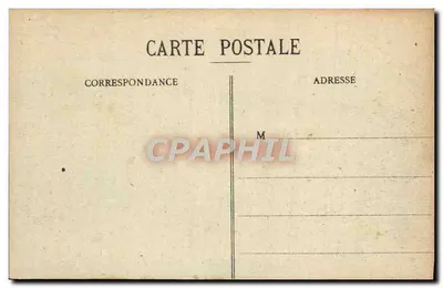 Fontainebleau — Panorama da Cruz do Calvaire — Editor anônimo, n° 116 — Verso