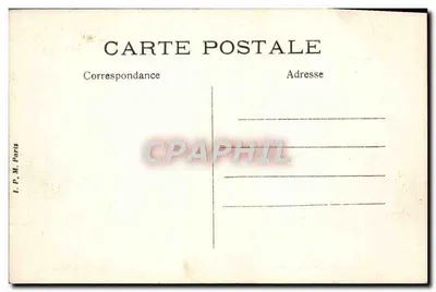LORREZ-le-BOCAGE (S.&M.) — El Castillo del Conde de Ségur — Fachada Sur — Vista del Parque — fot. Cheche Cofflin, en Morel — Reverso