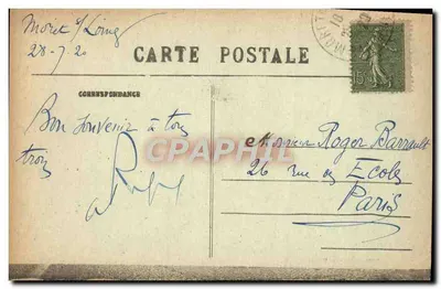 Moret-sur-Loing — Absydę kościoła (Mon. hist.) — L.C. n°59 — Rewers