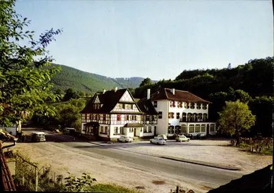 Alsace Niedersteinbach — Hotel « Au Cheval Blanc » — Elnacap