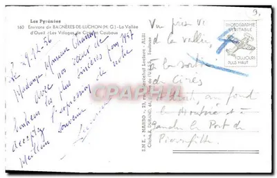 Norba — Vista general del pueblo y de la valle — S.N.E. "NARBO" — Reverso