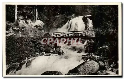Cauterets — Cachoeira de Lutour (1136 m) — Edições Labouché Frères, Toulouse
