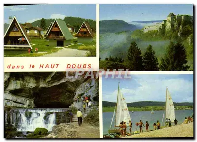 Paisagens do Alto Doubs — Fortes de Joux, Fonte da Loue, Lago de Saint-Point, cachoeiras — Edições L'Économie, Bron
