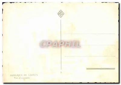 Basílica de Lisieux — Vista general — n°2 — Reverso
