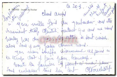 Troyes - Ogród na Skale — wydawca: P. P. - nr 6 — Rewers