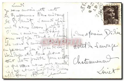 Biarritz — Casino Bellevue — Editora: República Francesa, n° 145 — Verso
