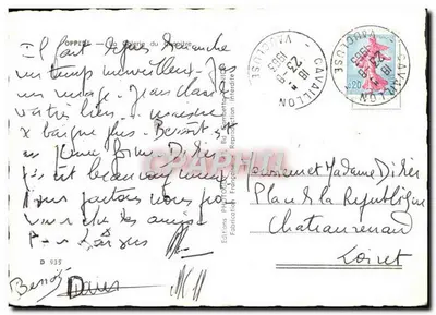 Oppède — A Galeria do Capítulo — Foto Cux — Verso