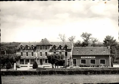 Bilhete postal moderno Hotel Bancarel Bertholene