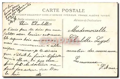 ALGER — Fontaine de la Rue de la Marine — kolekcja Idarle P. S. — Rewers