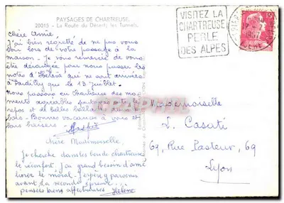 Rota do Deserto — Os Túneis — Edições do Cuirminet, Lyon — Verso