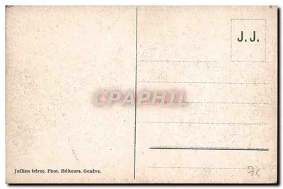 St. Gervais-les-Bains - DOME DE MIAge i Góry Savoisy — J.J. 8977 — Rewers