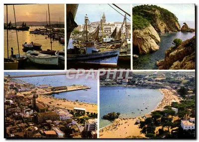 Costa Brava — Palamós — editor V.A. Fol. Patrón, Barcelone, n° 1124