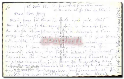 Vence — Ogólny widok i cztery Baous — Redi-Photo, Paris (PPC) — Rewers