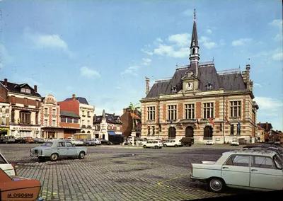 Chauny — Praça do Hôtel-de-Ville — Edições 'LA CIGOGNE'