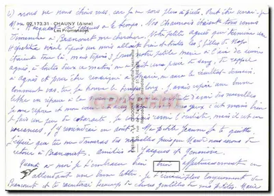 As Promenades — Chauny (Aisne) — Éditions La Gogotte — Verso