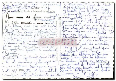 As margens da Nivelle e o Massif da Rhune — País Basco — Edições francesas 214 — Verso