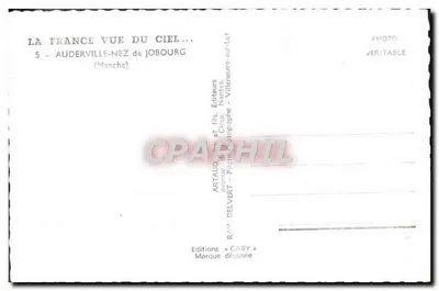 Auderville-Nez de Jobourg — Manche — Éditions Delvert, Nantes — Verso