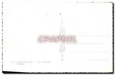 Eze-Village — O Castelo — Editores «O Castelo» N°C 1333 — Verso