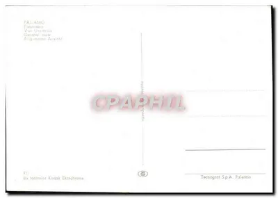 Palermo — Algemeen panorama — Tecno graf S.p.A. Palermo, n° 231 — Achterkant