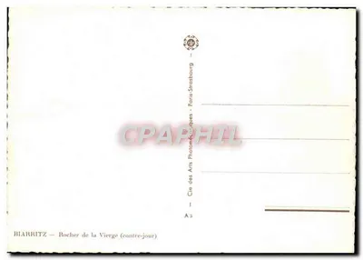 Biarritz — Rocca della Vergine (controgiorno) — M. Vivier — Verso