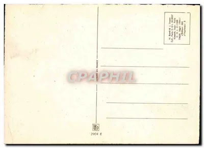 Młyn wodny — pittoreski widok — wydawca M. Bore & Cie, Paryż — Rewers