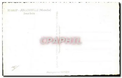 Jullouville (Manche) — Las drzew — Wydawnictwo 'La Cigogne' — Rewers
