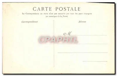 Palácio de Fontainebleau — Gabinete da Abdicação de Napoleão I — G.B.N.G. Fontainebleau n°26 — Verso