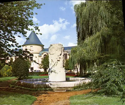 Bilhete postal moderno Clamart Parc De La Mairie