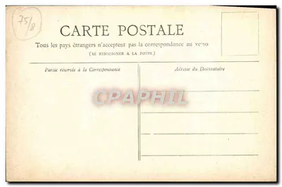 Paryż — Arc de Triomphe — Kolekcja Petit Journal — Rewers