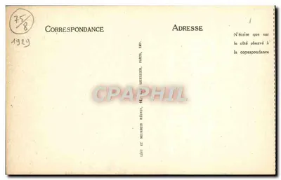 Paryż — Arc de Triomphe — LL — Rewers