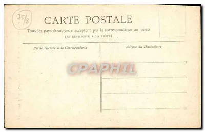 Paryż — Kościół Świętego Augustyna — Kolekcja Petit Journal — Rewers