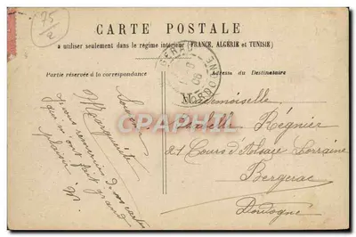 PARIS - Avenida da Ópera — vista urbana — editor não identificado — Verso