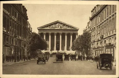 O Panteão em Paris — vista da rue Royale — Les Éditions d'Art Véron, n°60