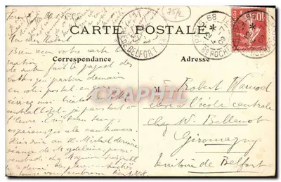 Panorama de Montmartre, tirado do Opéra — Paris Perspective — n°48 — L. J. & Cie, Angoulême — Verso