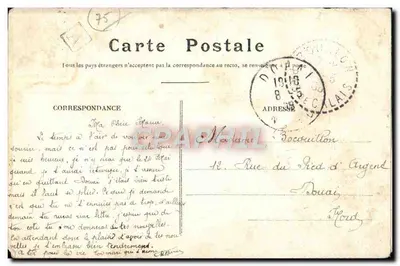 PARIS — Le Grand Hôtel — Place de l'Opéra — éditeur : 170. - PARIS. - Le Grand Hôtel — Verso