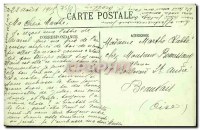 Paryż (VIII) — Arc de Triomphe — LL. — wydawca LL. — Rewers
