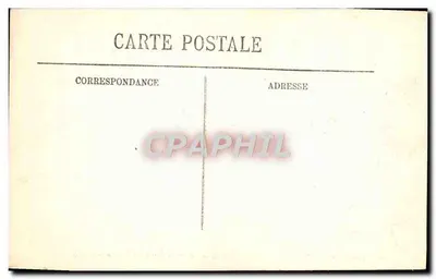 Inundações de Paris (Janeiro 1910) — Passarela Boulevard Haussmann — LI — Verso
