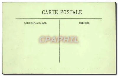 Overstromingen in Parijs — Januari 1910 — De Schade Quai des Tuileries — LL — Achterkant