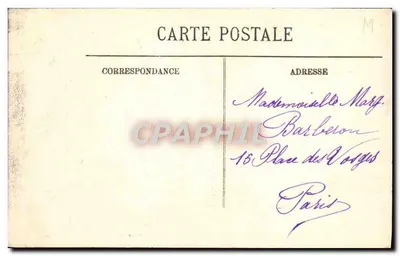 Inundações de Paris (Janeiro 1910) — Avenida Ledru-Rollin — LL. — Verso