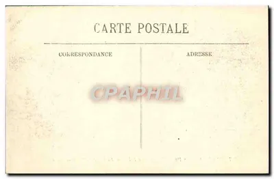 Inundações de Paris (Janeiro 1910) — A Rue de la Pépinière — LL. — Verso