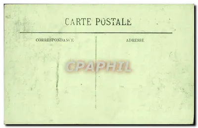 Inundações de Paris (Janeiro 1910) — Place de Rome — LL. — Verso