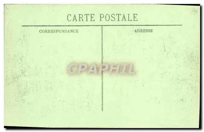 Inundações de Paris — Janeiro de 1910 — Passarelas na Rue de Beaune — LL. — Verso